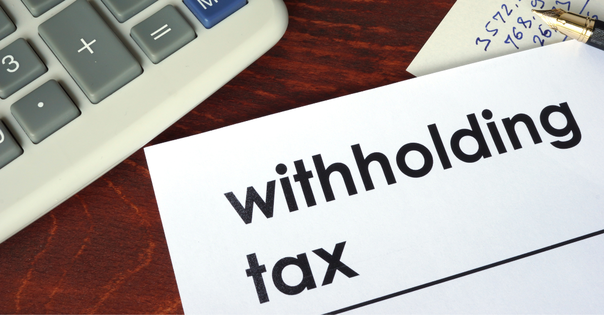 Withholding tax Tanzania